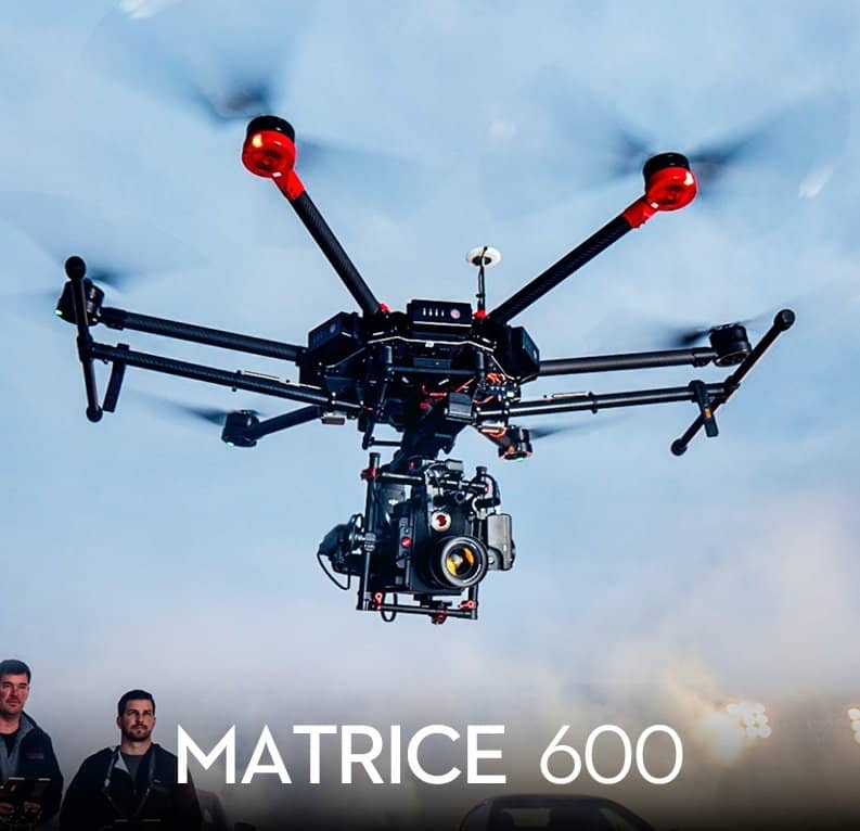 matrice 600 pro range