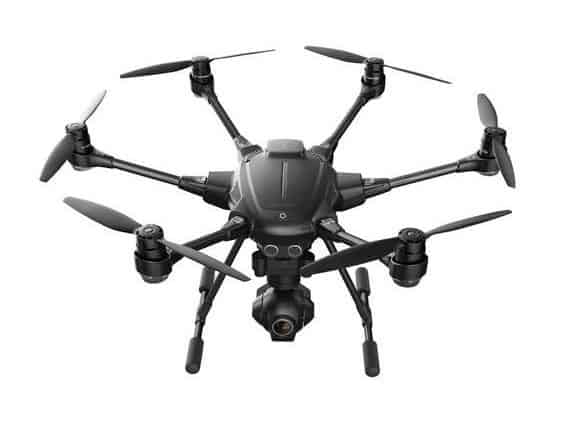 yuneec typhoon h range