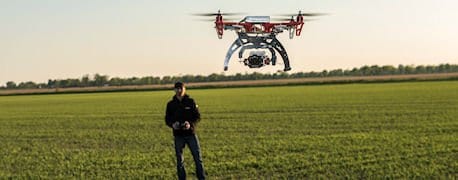 best drone for the job - multi rotor ag drone