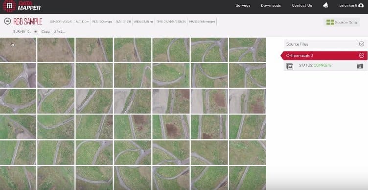 Agriculture Drones Buyers Guide - multiple hi res images captured and ready for processing